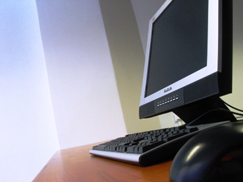 This photo of an elegant computer and work station (ours should all look as nice and neat) was taken by Paivi Rytivaara of Oulu, Finland. 